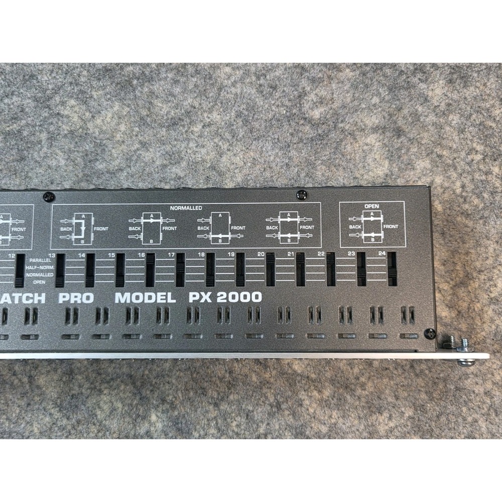 Behringer Ultrapatch Pro Model PX2000 48-Point Patchbay Rack PX 2000 - Picture 4 of 15